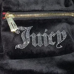 Juicy Couture Girls Faux Fur Backpack Bag Black Texture Furry Fuzzy Juicy Couture | Bags | Juicy Couture Girls Faux Fur Backpack  main image 2